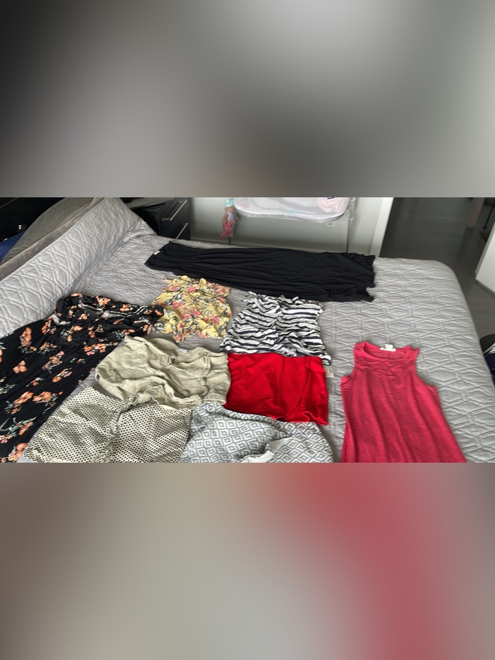 Everything pictured for 50$ total. 
Bundle of dresses, skorts/shorts, rompers